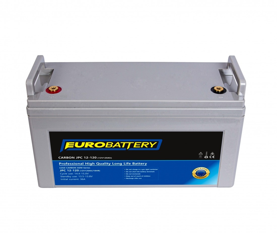12v-120ah АКБ карбоновий EuroBattery JPC 12-120 DZM (12в 120Аг)