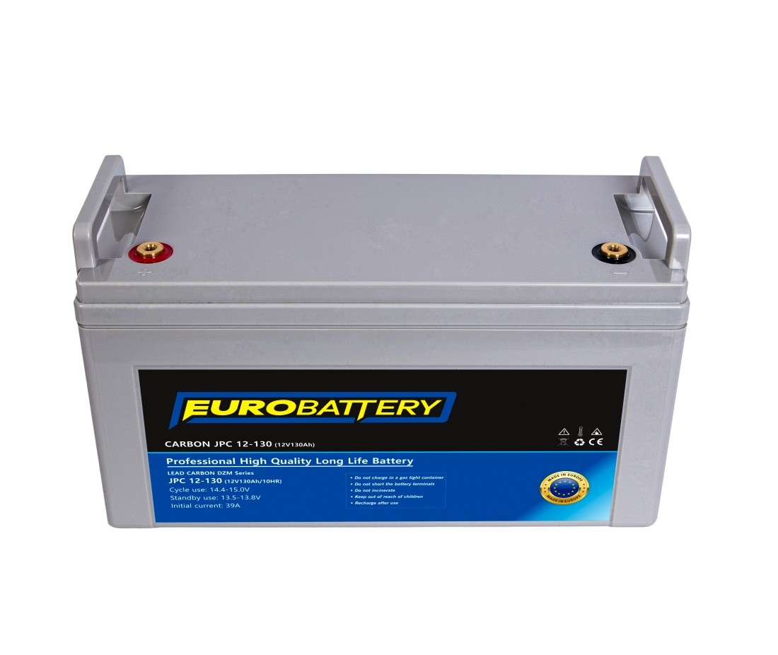 12v-130ah АКБ карбоновий EuroBattery JPC 12-130 DZM (12в 130Аг)