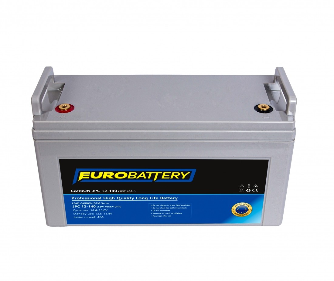 12v-140ah АКБ карбоновий EuroBattery JPC 12-140 DZM (12в 140Аг)