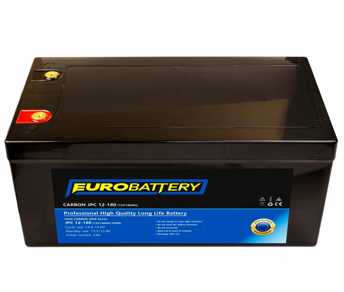 12v-180ah АКБ карбоновий EuroBattery JPC 12-180 DZM (12в 180Аг)