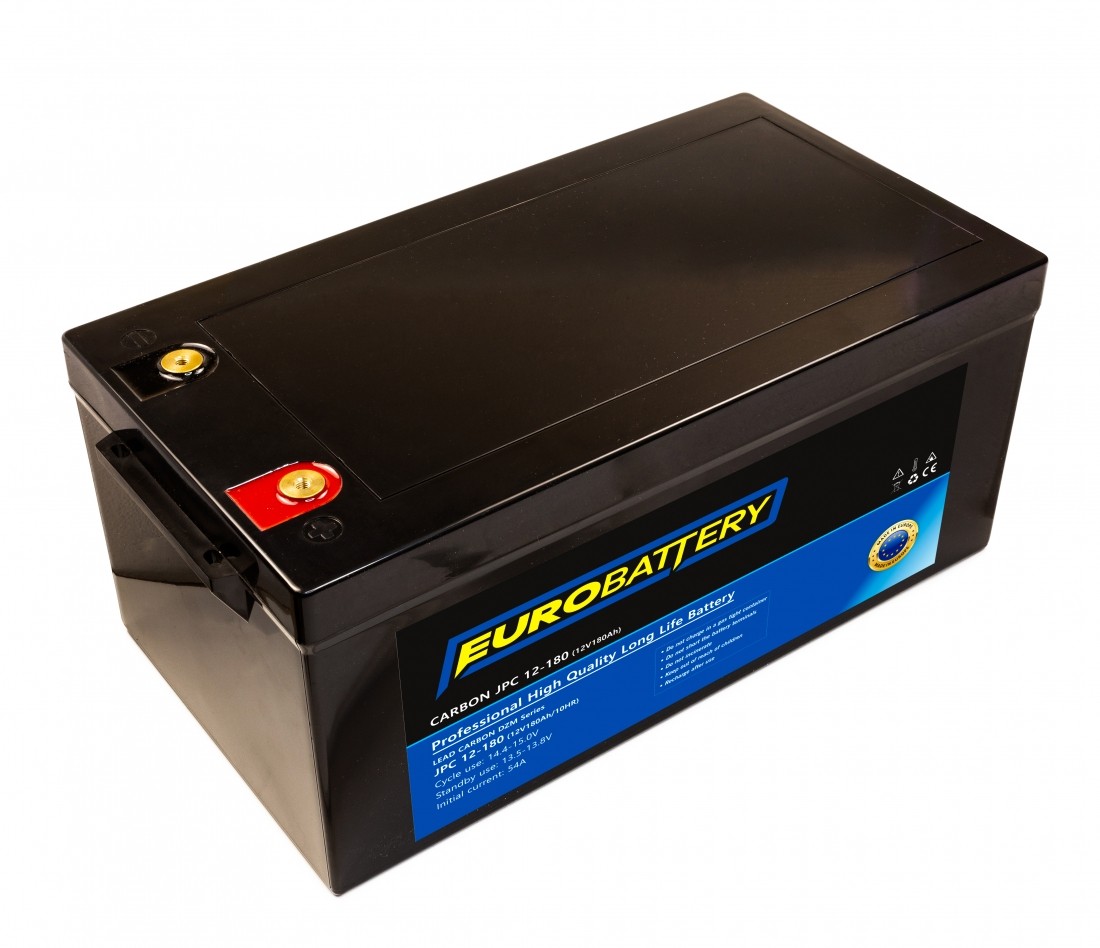 12v-180ah АКБ карбоновий EuroBattery JPC 12-180 DZM (12в 180Аг)